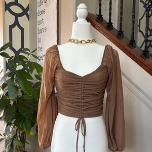 Romantic & Vintage Inspired Y2k Ruched Top 🤩